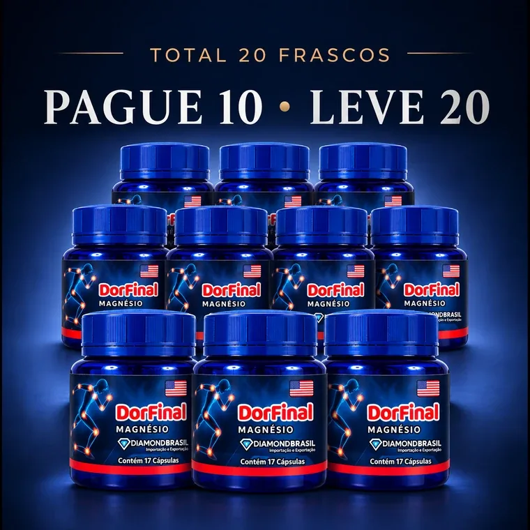 Kit com 20 frascos de Dor final: pague 10, leve 20