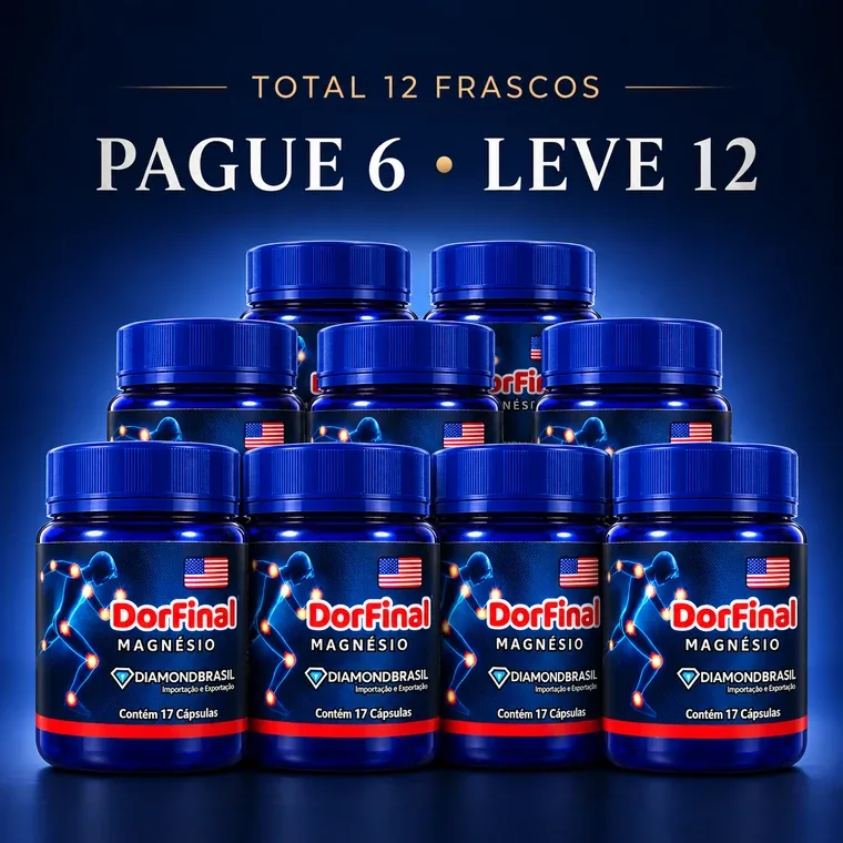 Kit com 12 frascos de Dor final: pague 6, leve 12